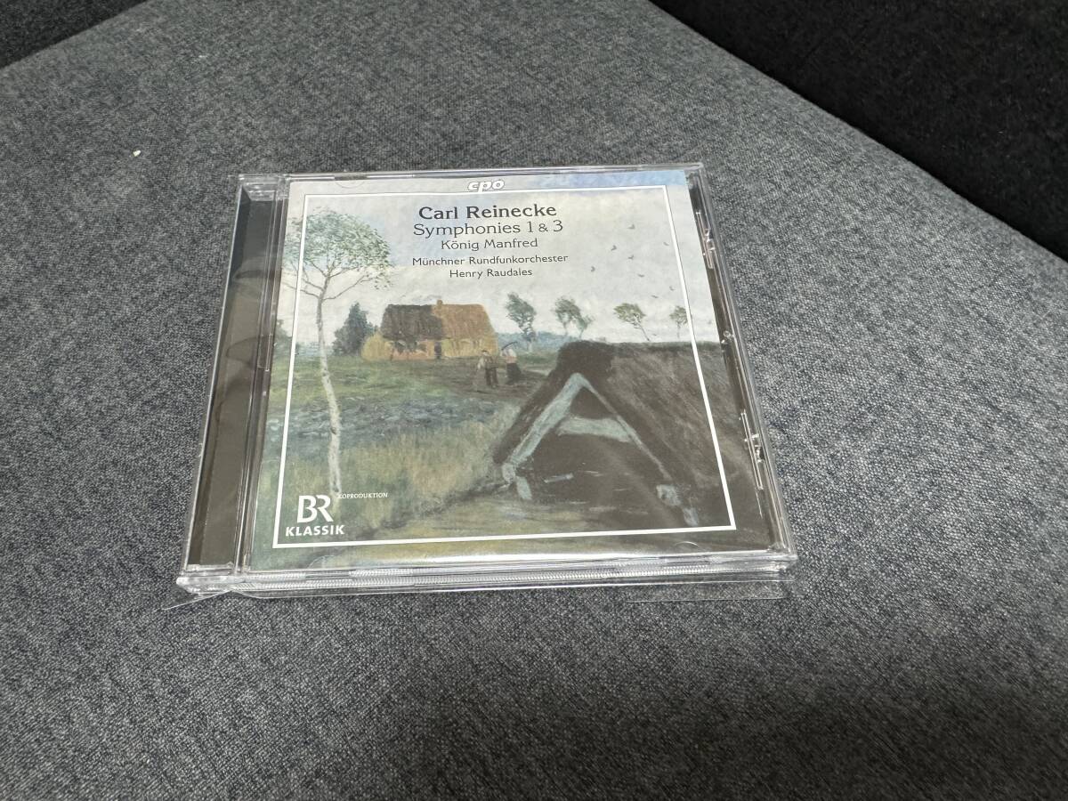■カール・ライネッケ/管弦楽作品集 第1集~交響曲第1番、第3番、序曲マンフレッド王、他 ヘンリー・ラウダレス&ミュンヘン放送管弦楽団拍卖