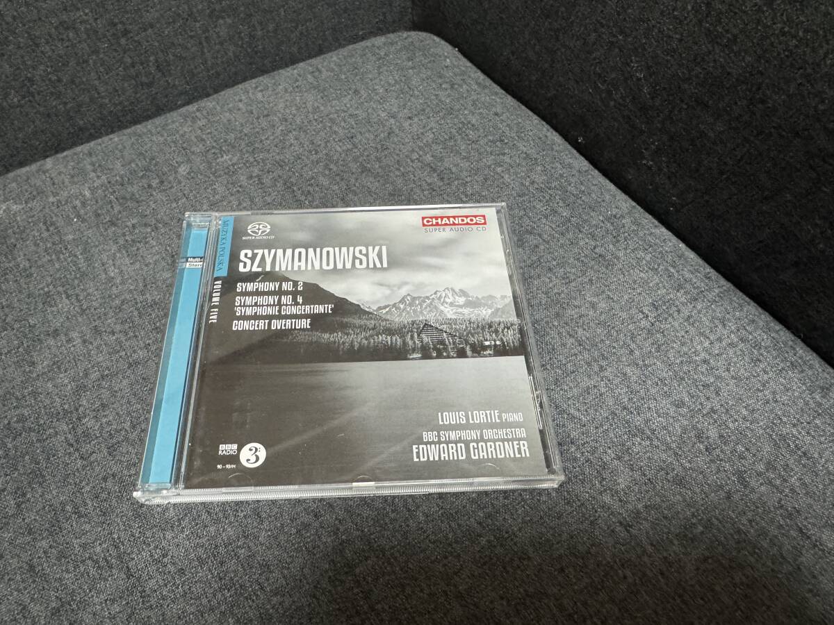 ■シマノフスキ/交響曲第4番『協奏交響曲』、第2番、演奏会用序曲 ロルティ、ガードナー&BBC響...Chandos/ SACD拍卖