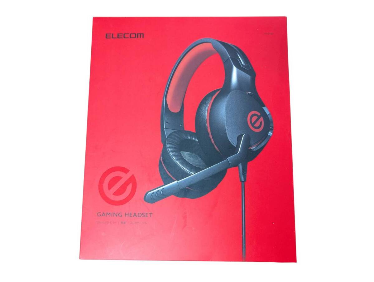 美品 ELECOM◆ELECOM/エレコム/ヘッドホン/HS-G01BK/ゲーミング/拍卖