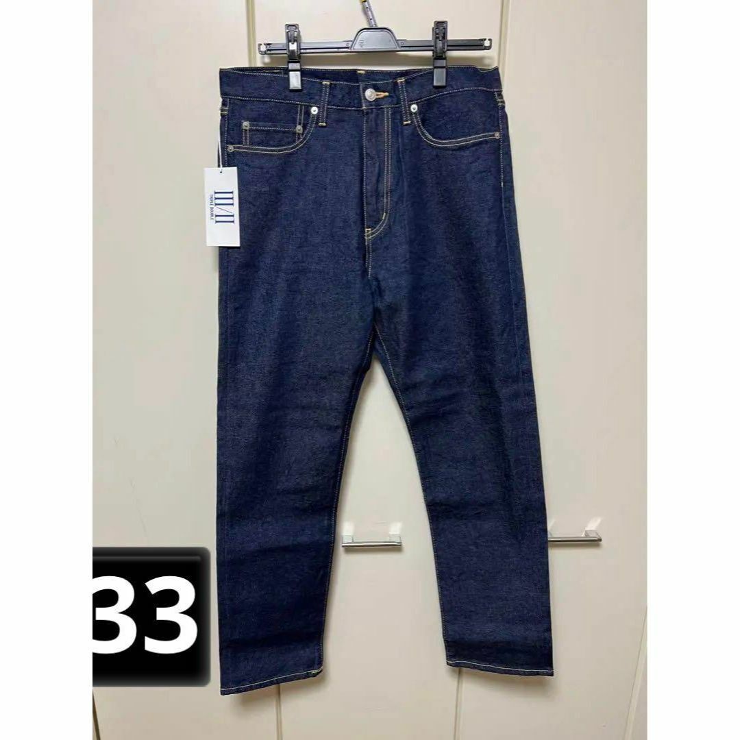 未使用品 TRIPLE DOUBLE 33 インディゴデニム TDS-001拍卖