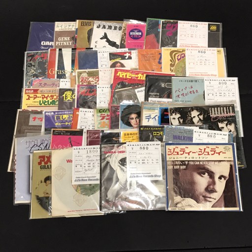 ジョニー・ティロットソン ジュディー・ジュディー 他 ジョニー・ソマーズ / ジョージ・ハリスン 等 レコード まとめ拍卖