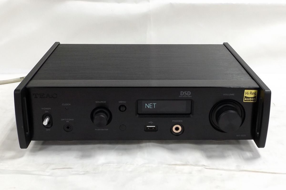 【店頭併売・中古】TEAC USB/DACネットワークプレーヤー NT-505X ※中古保証6ヵ月拍卖