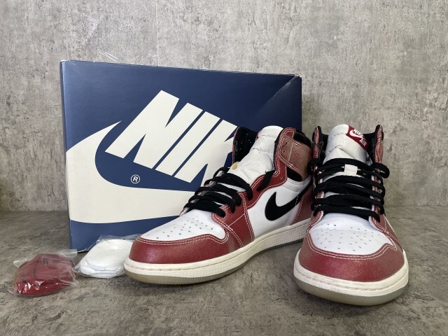 NIKE ナイキ AIR JORDAN 1 RETRO HIGH OG SP CHICAGO エアジョーダン シカゴ TROPHY ROOM トロフィールーム 28CM 33922322#2拍卖