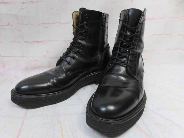 603 MIDWEST ロクマルサンミッドウエスト ブーツ ブラック 25 991870684#5拍卖