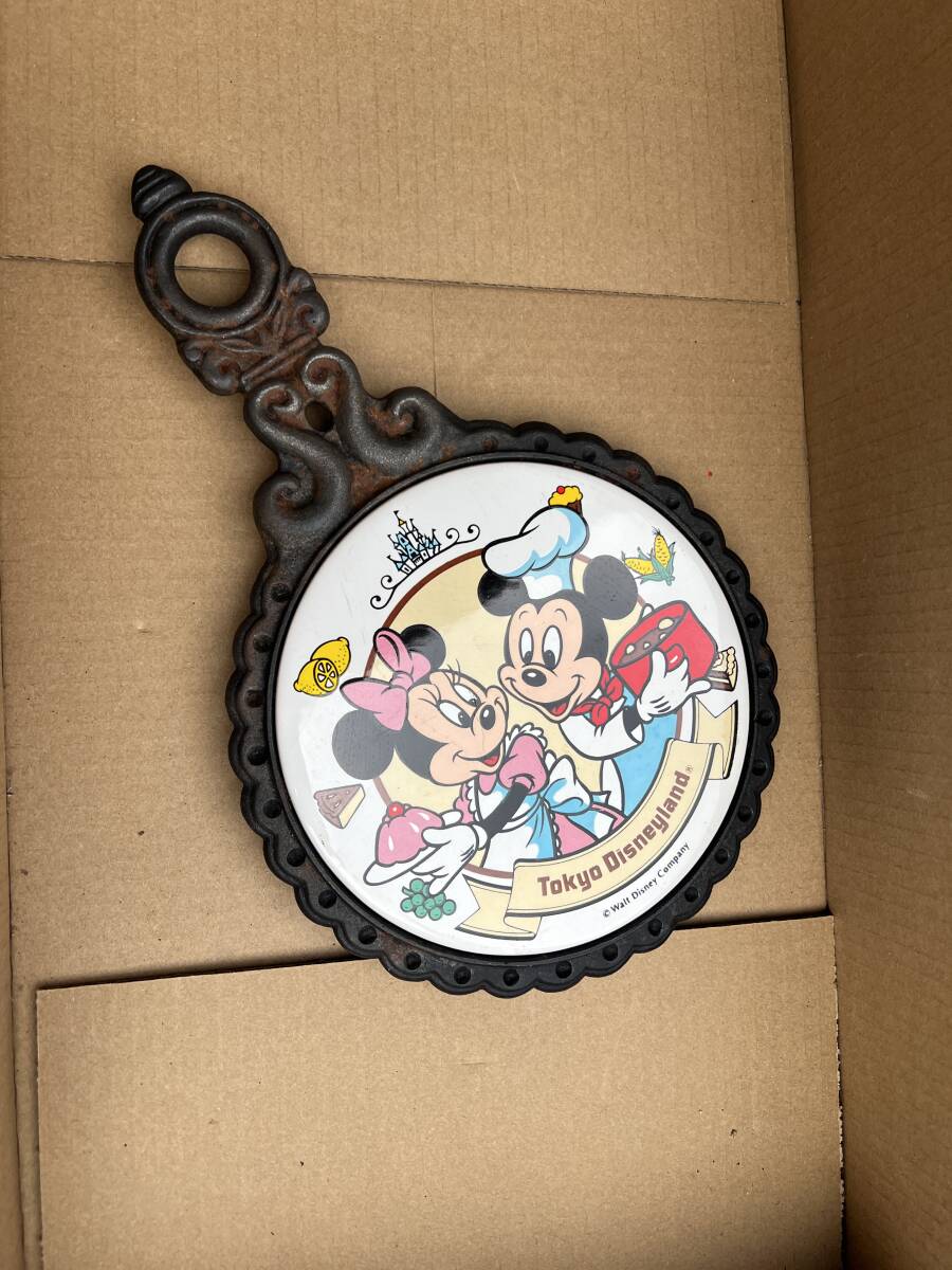 ディズニーランド レトロ 鍋敷き 壁掛け拍卖