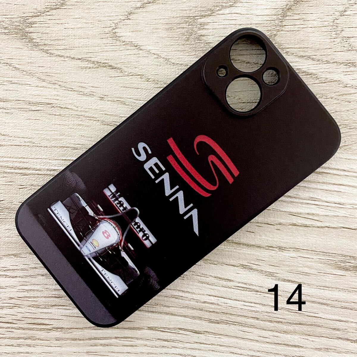 アイルトン・セナ 黒 マクラーレン iPhone 14 ケース F1 ホンダ McLaren Honda スマホ拍卖