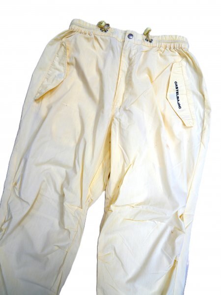 CASTELBAJAC カステルバジャック ★ パンツ・ボトムス ★ イエロー・ロゴ刺しゅう入り拍卖