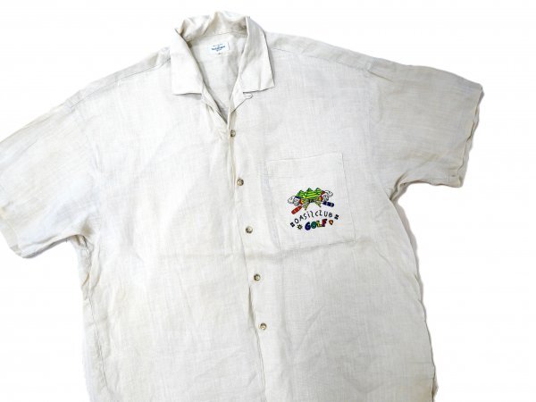 CASTELBAJAC カステルバジャック ★ ブラウス・シャツ ★ ベージュ・ロゴ刺しゅう入り拍卖