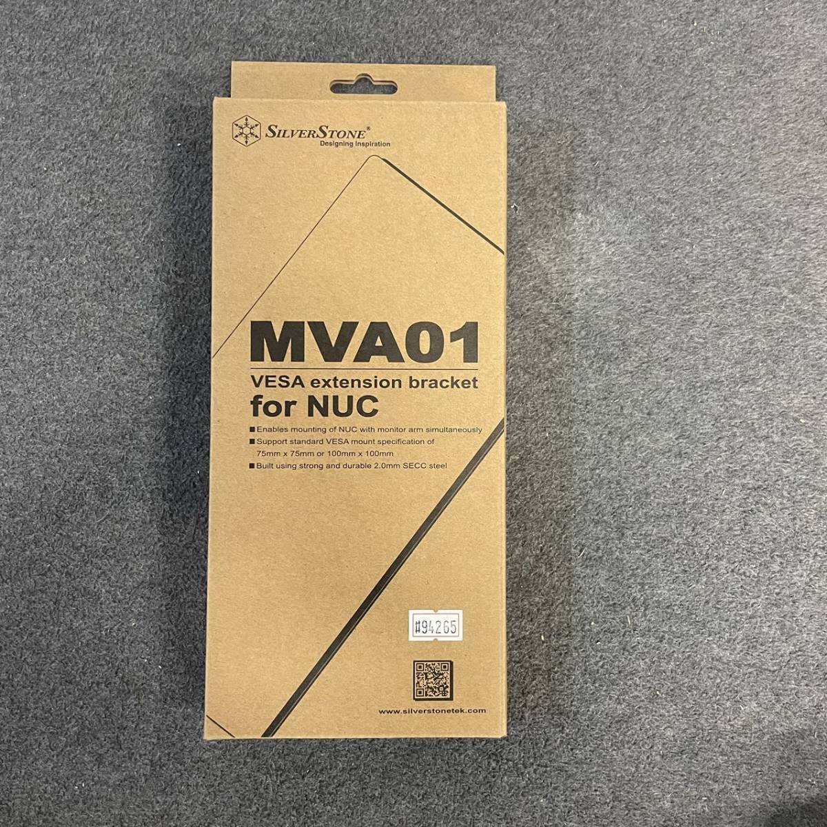#94265 SilverStone 【MVAシリーズ】NUC用VESA規格対応マウンター拍卖