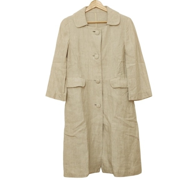 タバサ TABASA サイズ34 S - アイボリー レディース 長袖/春/秋 美品 コート拍卖
