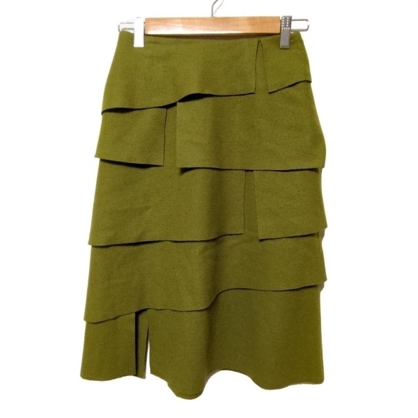 シビラ Sybilla スカート サイズS - グリーン レディース ひざ丈 美品 ボトムス拍卖