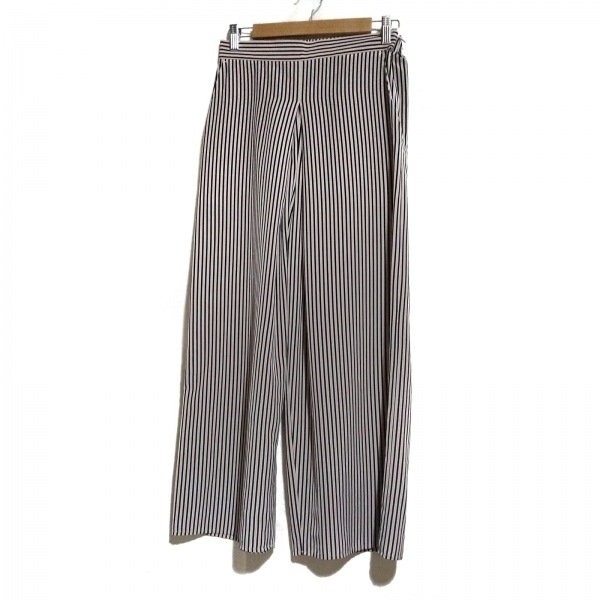 ガリャルダガランテ GALLARDAGALANTE パンツ サイズ1 S - ピンクベージュ×黒 レディース フルレングス/ストライプ ボトムス拍卖