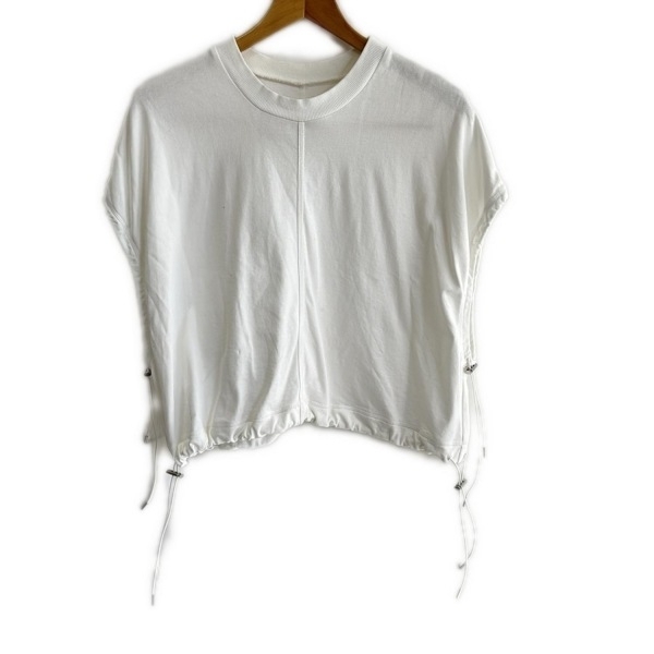 ウジョー Ujoh 半袖カットソー サイズ2 M - 白 レディース クルーネック 美品 トップス拍卖