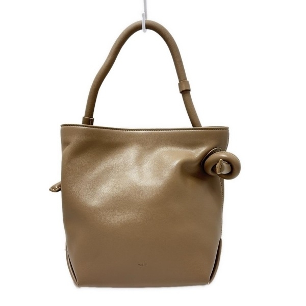 ヴァジック VASIC ハンドバッグ パティミニ レザー ライトブラウン バッグ拍卖