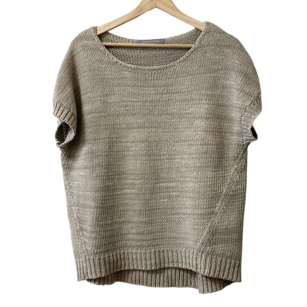 セオリーリュクス theory luxe 半袖セーター/ニット サイズ38 M - グレーベージュ レディース クルーネック トップス拍卖