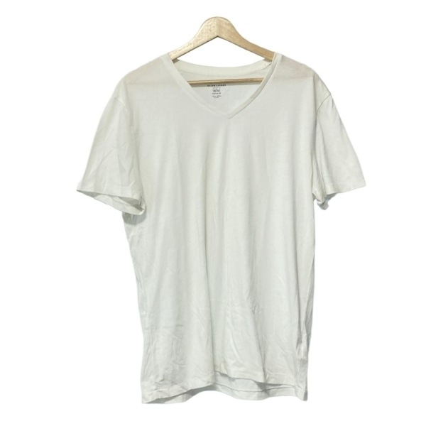 ポロラルフローレン POLObyRalphLauren 半袖Tシャツ サイズL - 白 メンズ Vネック トップス拍卖