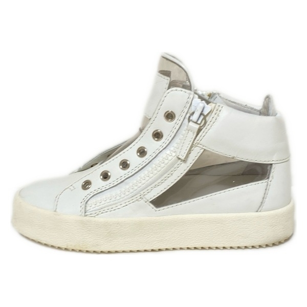 ジュゼッペザノッティ giuseppe zanotti スニーカー 35 - レザー 白×クリア レディース 靴拍卖