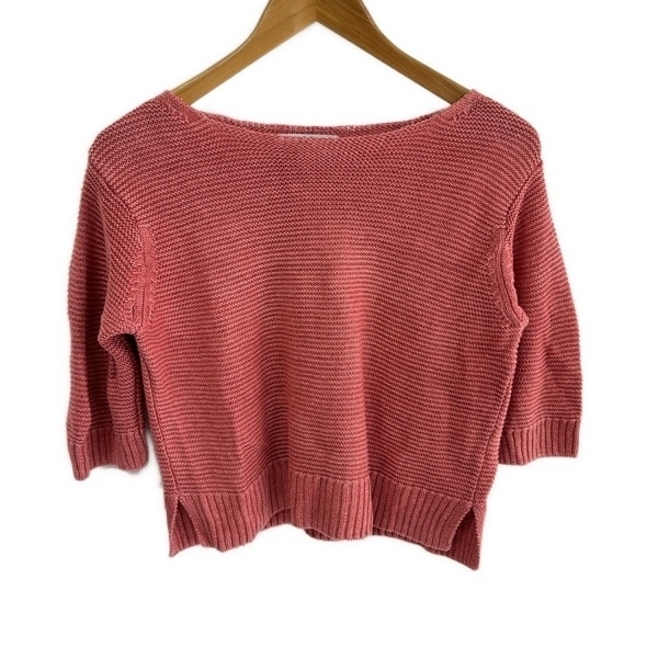 スピック&スパン ノーブル Spick&Span Noble 長袖セーター/ニット - ピンク レディース クルーネック 美品 トップス拍卖