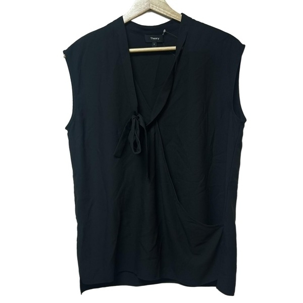 セオリー theory ノースリーブカットソー サイズS - 黒 レディース トップス拍卖