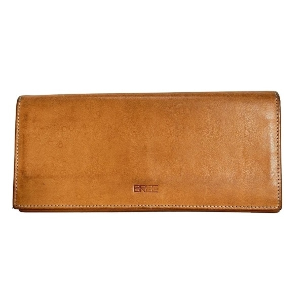 ブリー BREE 長財布 - レザー ライトブラウン 財布拍卖