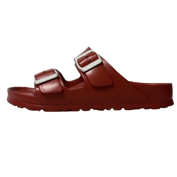 ビルケンシュトック BIRKEN STOCK サンダル 23.0 0129453 アリゾナ レッド×白 レディース 美品 靴拍卖