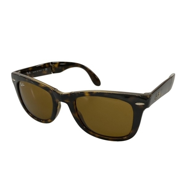 レイバン Ray-Ban RB4105 - 黒 折りたたみ/ウェリントン サングラス拍卖