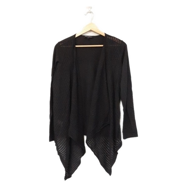 ローラアシュレイ LAURAASHLEY カーディガン サイズM - 黒 レディース 長袖 美品 トップス拍卖