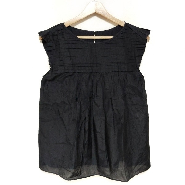 トゥモローランド TOMORROWLAND 半袖シャツブラウス サイズ38 M - ダークネイビー レディース トップス拍卖