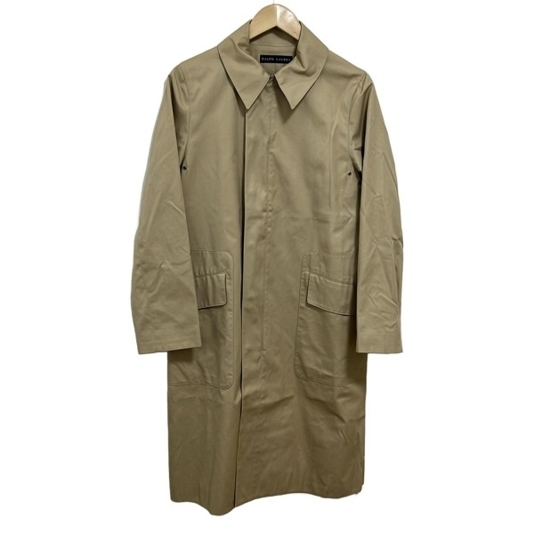 ラルフローレン RalphLauren サイズ11 M - ベージュ レディース 長袖/ロング丈/ジップアップ/春/秋 コート拍卖