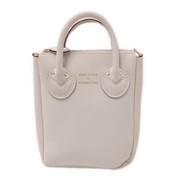 ヤングアンドオルセン YOUNG&OLSEN ハンドバッグ 36324992103 - ベージュ スエード調/green label relaxing別注 バッグ拍卖