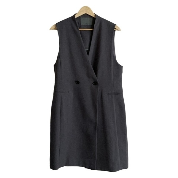 アンクレイヴ uncrave ベスト サイズ1 S - ダークグレー レディース ロング丈 トップス拍卖