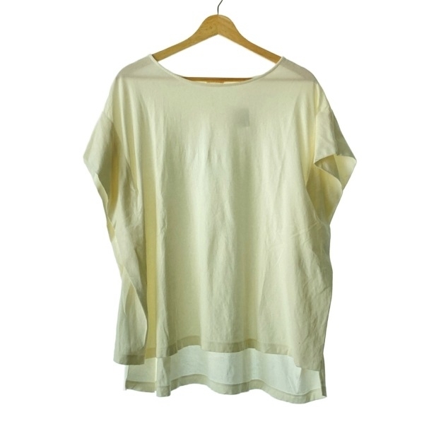 ドレステリア DRESSTERIOR 半袖Tシャツ サイズ38 M - アイボリー レディース クルーネック 美品 トップス拍卖