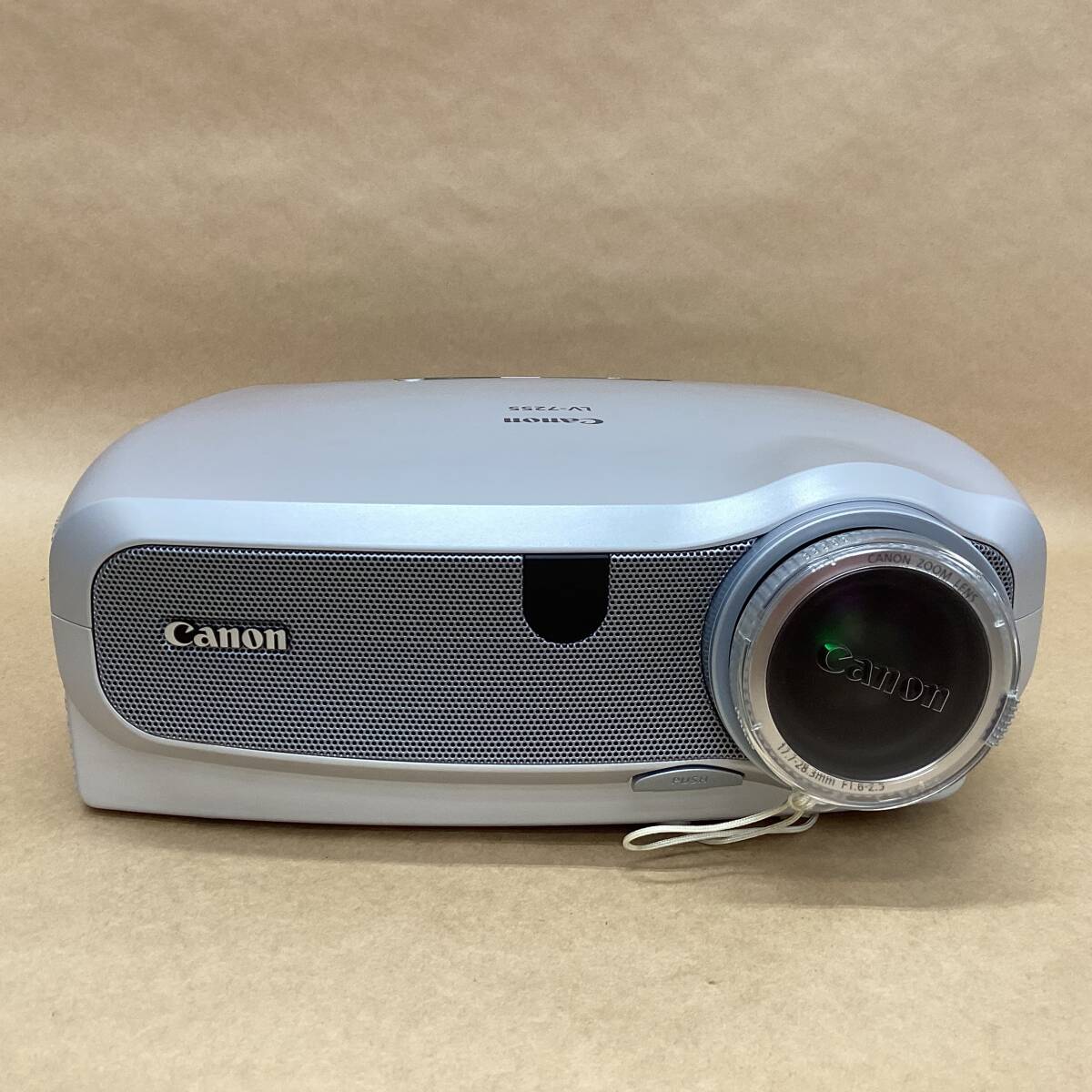 【2508050595-2】 ランプ使用492時間 CANON パワープロジェクター LV-7255 2500ルーメン D-SUBケーブル リモコン ソフトケース拍卖