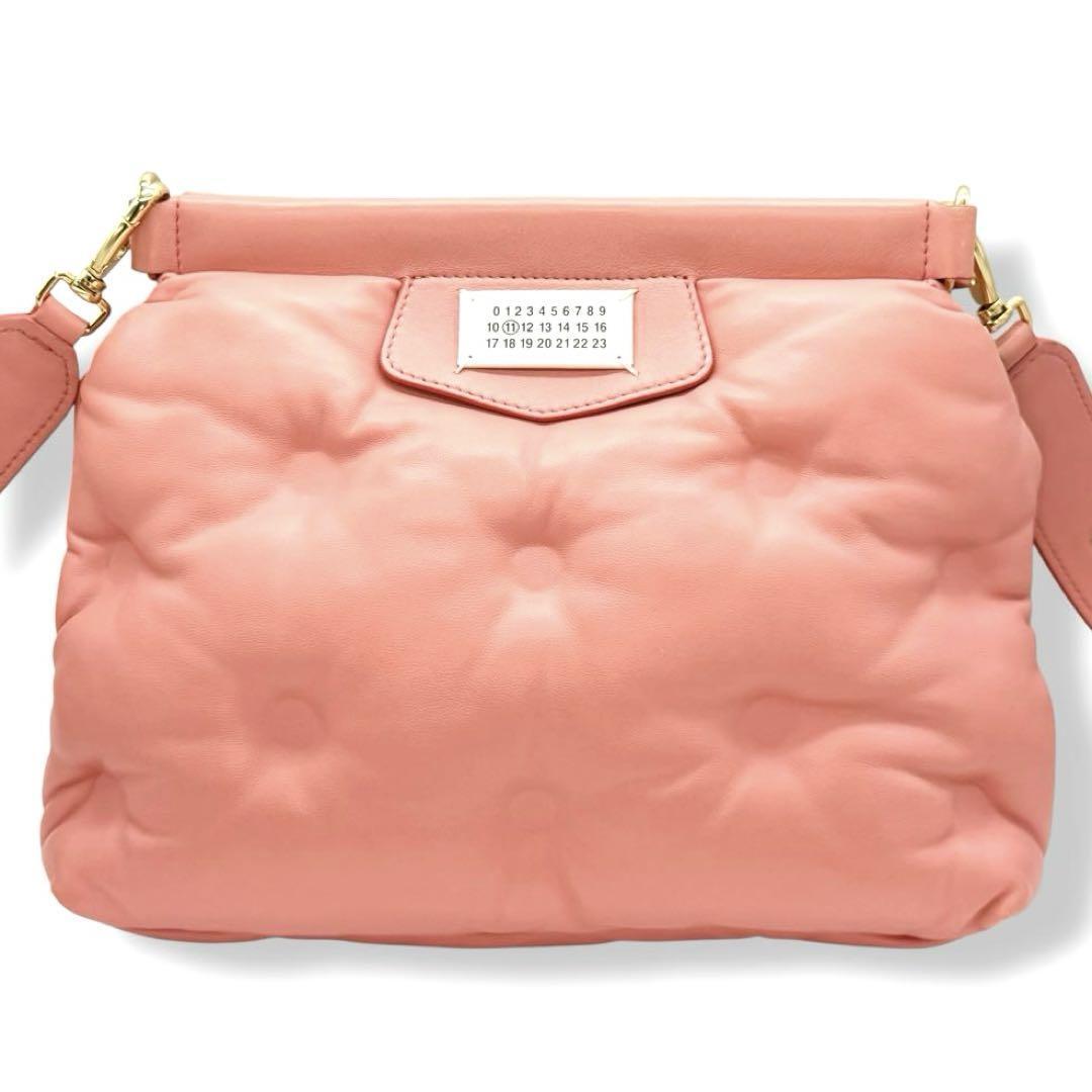 使用わずか メゾンマルジェラ ショルダーバッグ グラムスラム スモール maison margiela SB1WG0028 クラシック 2way 3877拍卖