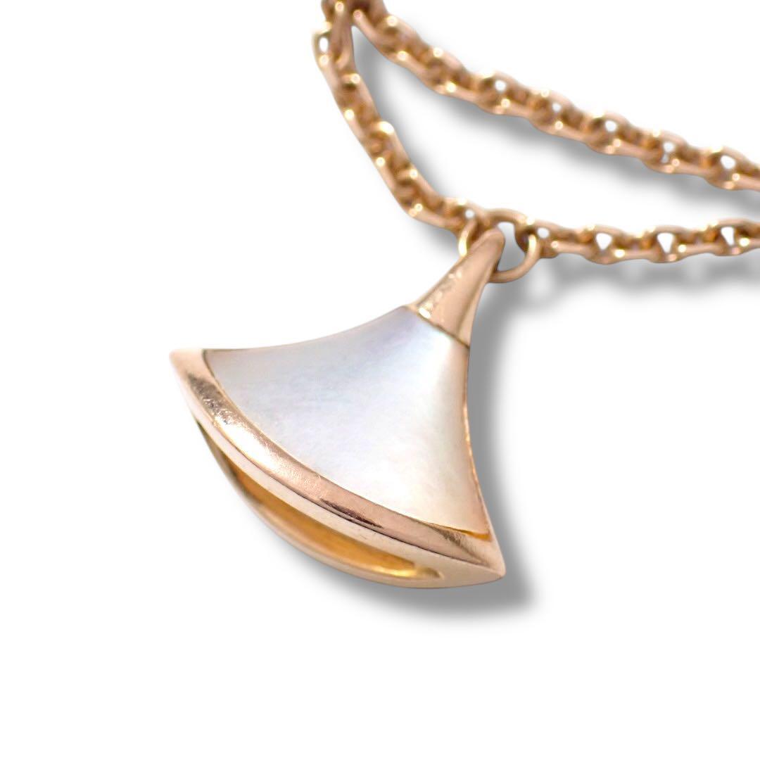 BVLGARI ブルガリ シェル マザーオブパール ディーヴァドリーム ML 750 ブレスレット K18PG K18RG ピンクゴールド ローズゴールド 3896拍卖