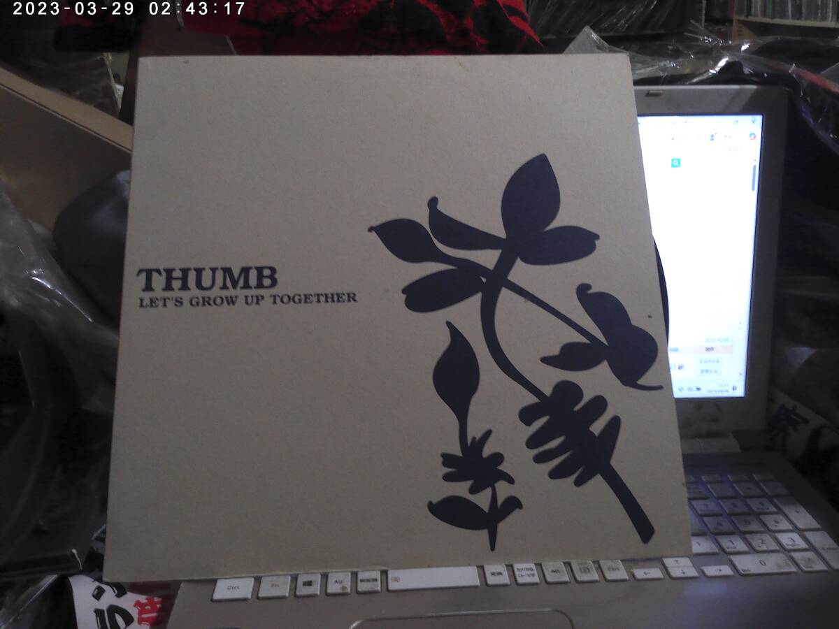 THUMB サム / LET'S GROW UP TOGETHER LP PIZZA OF DEATH Green Giant Slime Ball Sherbet Beef Sexer拍卖