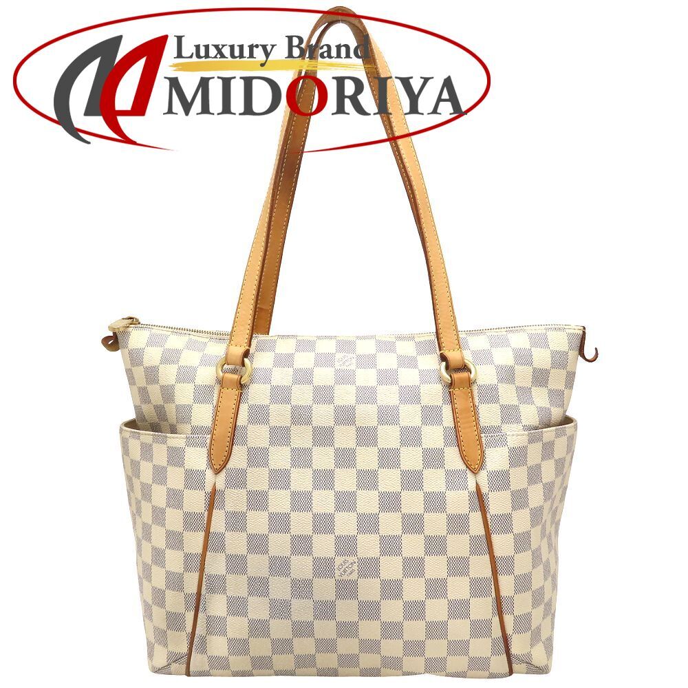 LOUIS VUITTON ルイヴィトン ダミエ アズール トータリーMM N51262 トートバッグ 旧型/352602【中古】拍卖