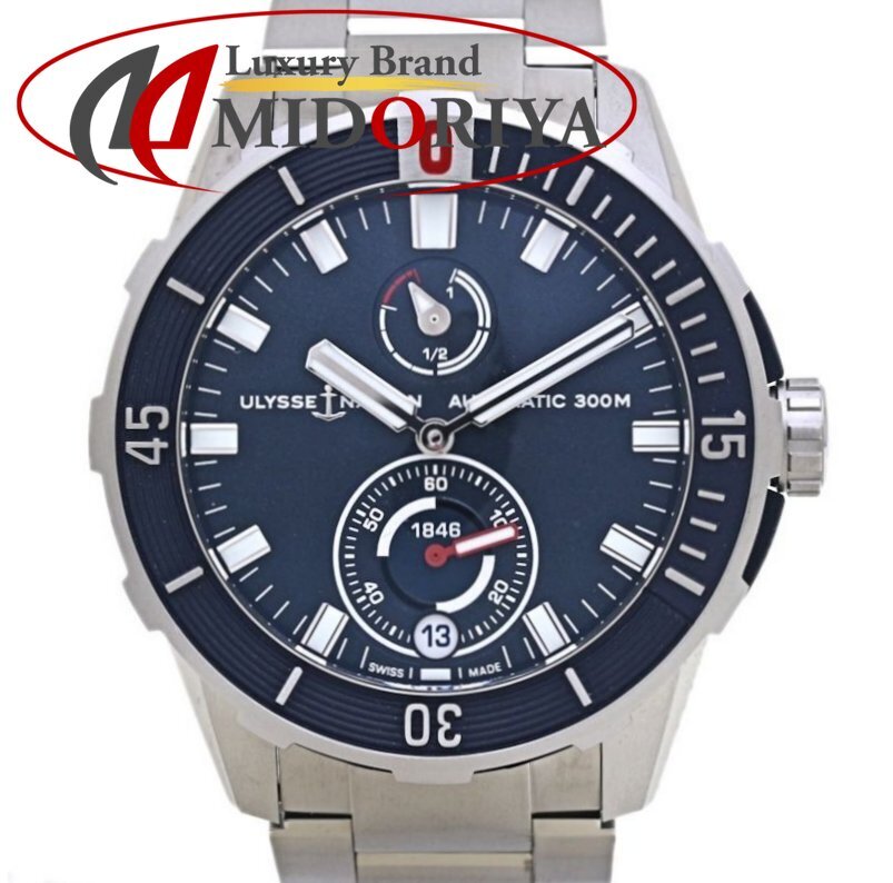 Ulysse Nardin ユリス ナルダン ダイバー クロノメーター 1183-170-7M/93 【2024年正規店購入】【中古】 腕時計 メンズ チタン/40069拍卖