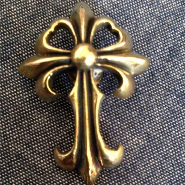 ★真鍮製★クロス コンチョ★ブラス拍卖