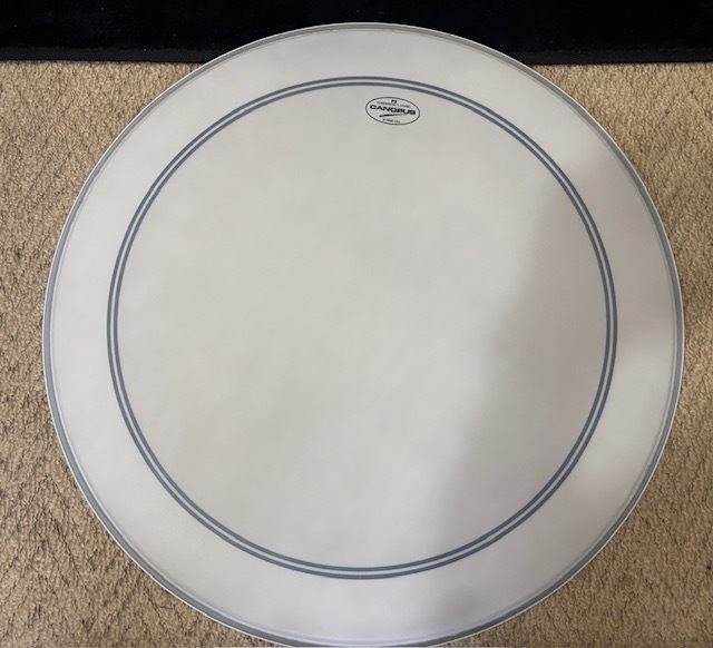 22インチバスドラム用ヘッド、未使用品、送料込み。拍卖
