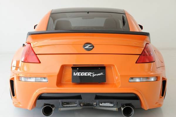 WEBERsports Z33 V3リアバンパースポイラー拍卖