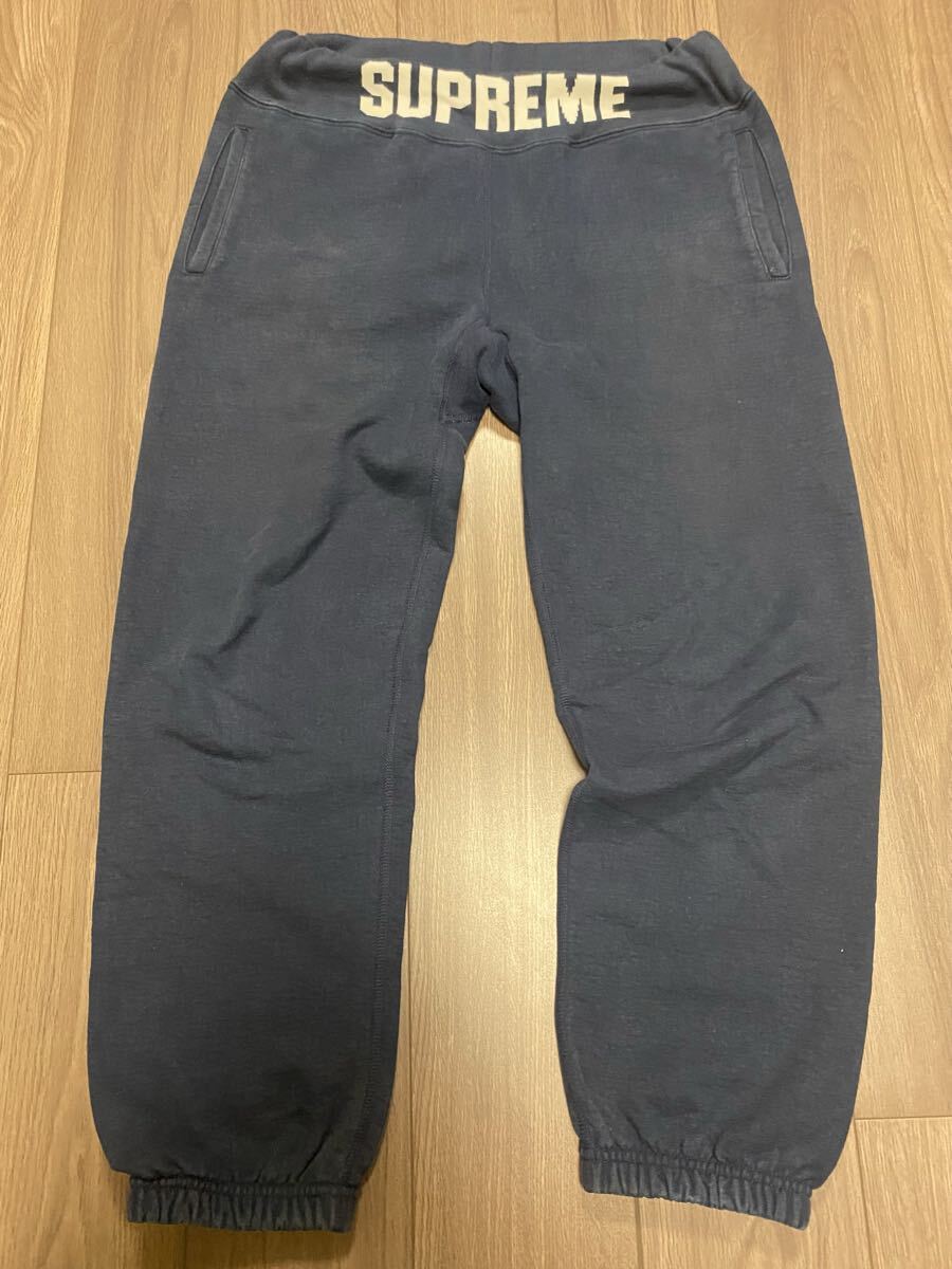 SUPREME /シュプリーム /スウェットパンツ/カナダ製/紺色拍卖