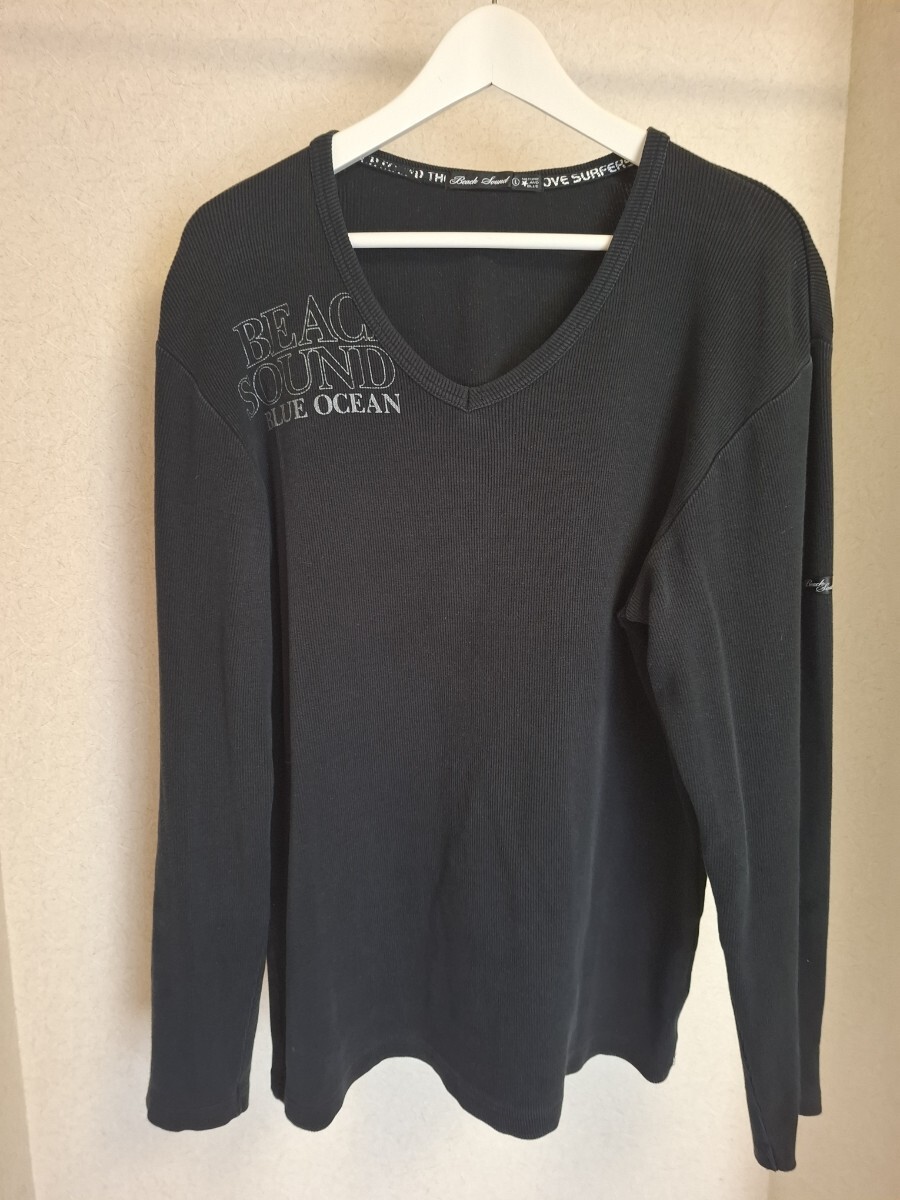 BeachSound  長袖 カットソー トップスめっちゃカッコいいですよ!お買い得です!格安!拍卖