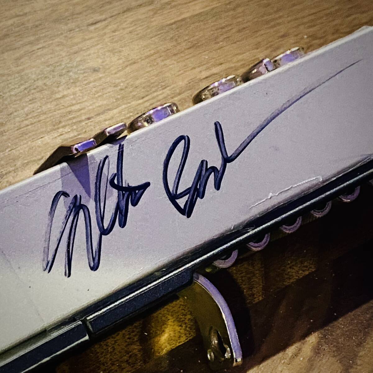 レア アカイ AKAI EWI 1000 初期型|Michael Brecker マイケル・ブレッカー直筆サイン|2001モントリオール来歴 最終価格拍卖