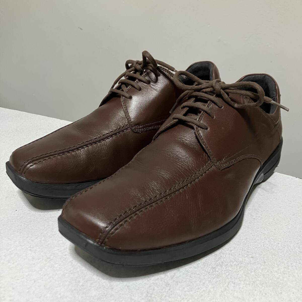 asics pedala アシックス ペダラ ビジネスシューズ 25.5cm 3E ウォーキングシューズ ブラウン 茶 WPV618拍卖