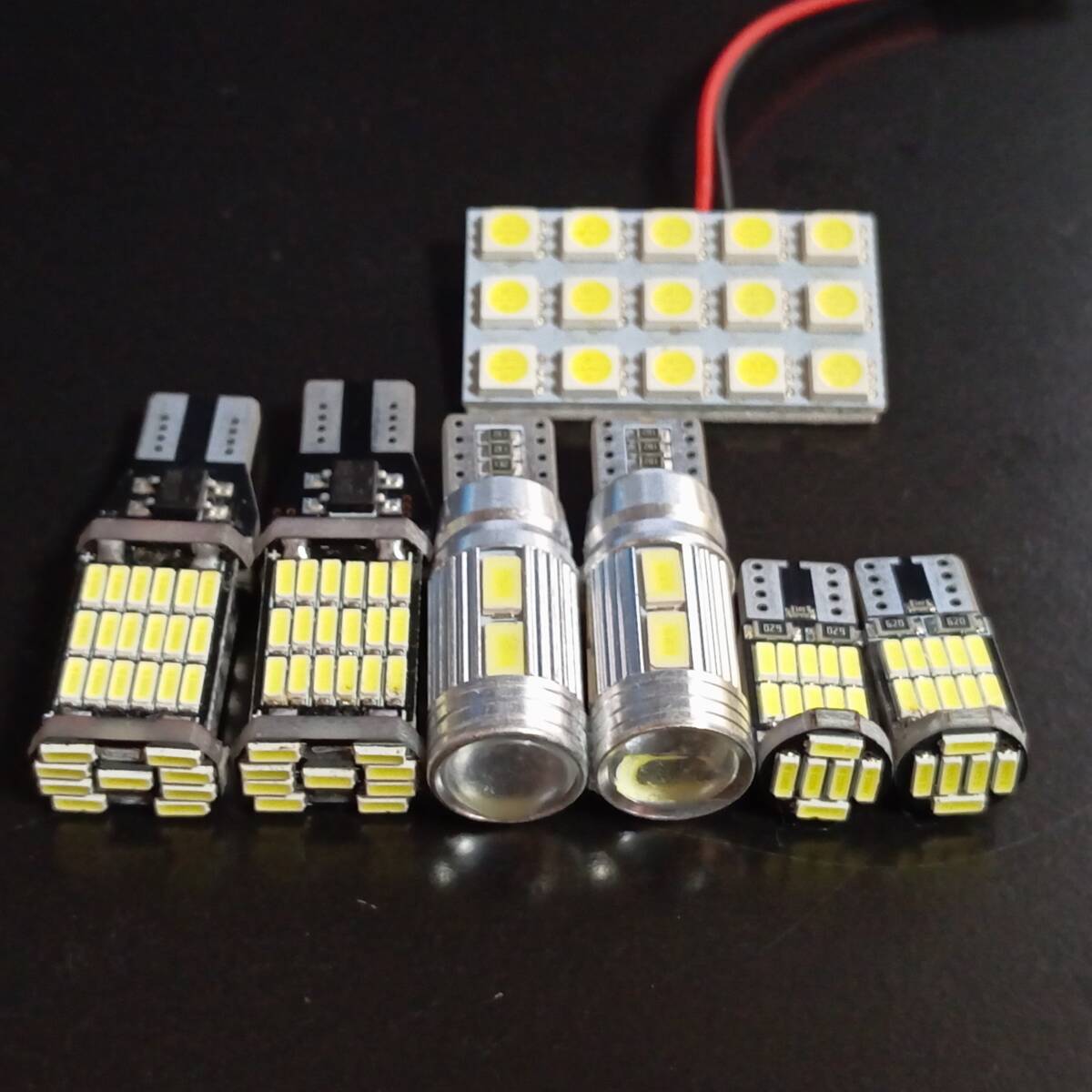 HA37S アルト 超爆光! T10 LED ルームランプ バックランプ ナンバー灯 ポジション球 7個セット ホワイト スズキ /s12/45/10/26/拍卖