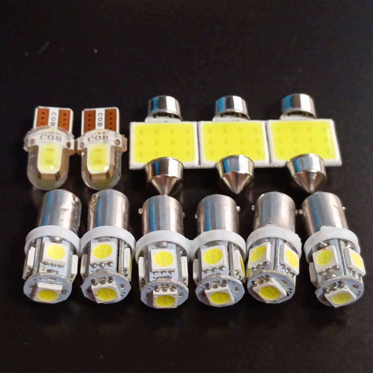 E51 エルグランド 超爆光!T10 LED ルームランプ 11個セット ホワイト 日産 /b9/t31/c2拍卖