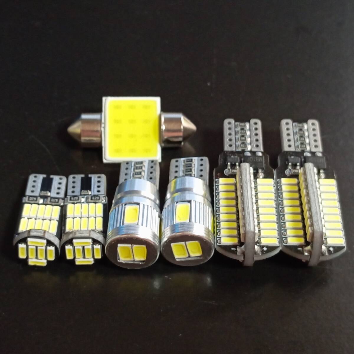 DE3 DE5 デミオ 超爆光!T10 LED ルームランプ ポジション ナンバー灯 バックランプ 7個セット ホワイト マツダ /72/6/26/t31拍卖