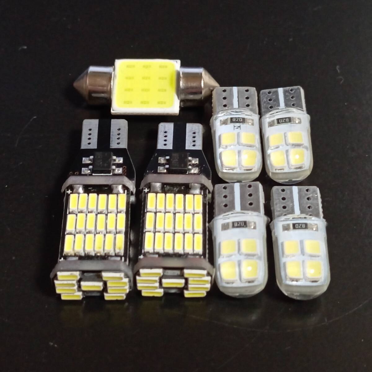 超爆光!エブリィワゴン DA64系 DA17W ルームランプ バックランプ ポジション 7個セット T10 LED ホワイト スズキ /45/c8/t31拍卖