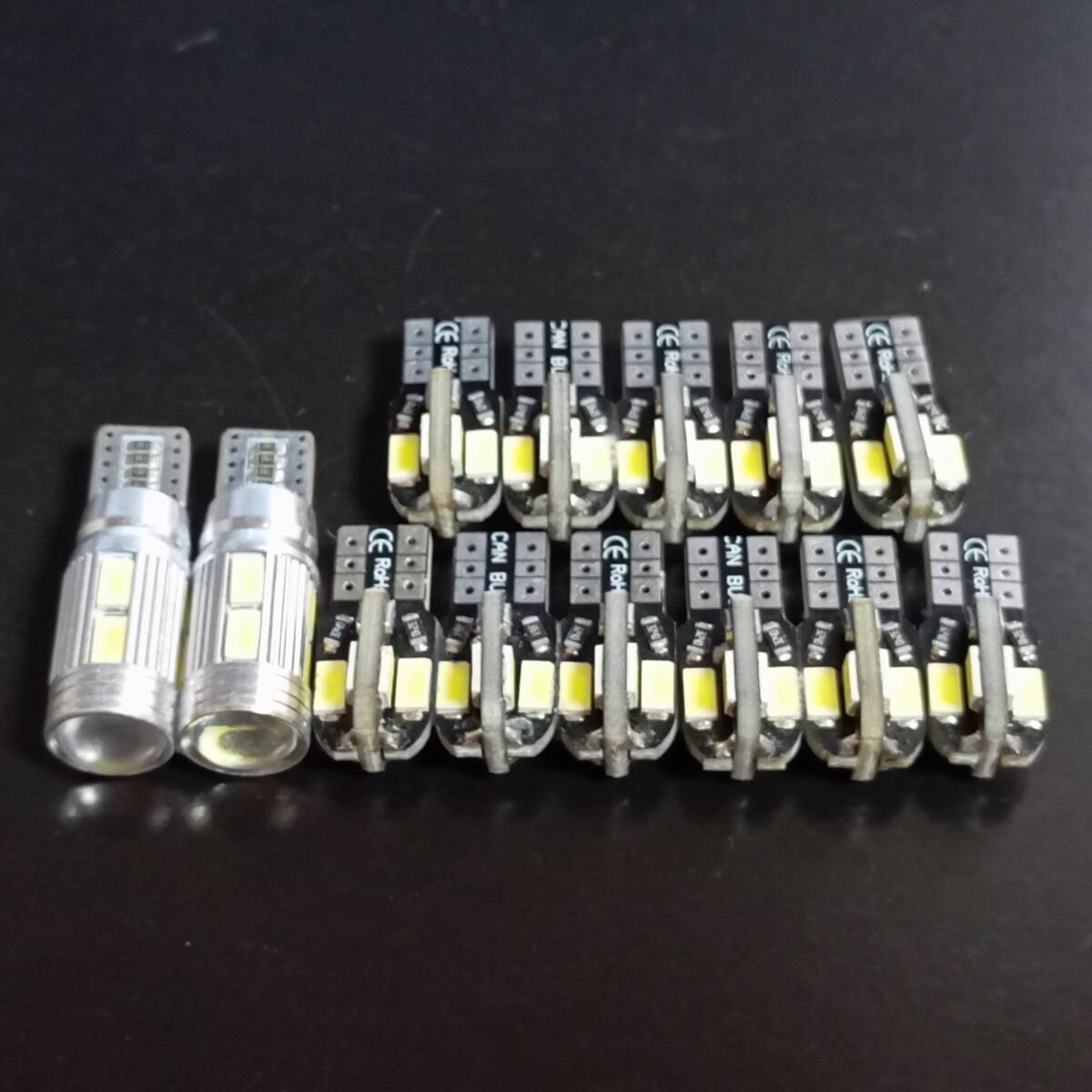 爆光13個セット!AHR20系 エスティマ ハイブリッド LED ルームランプ 車内灯 バックランプ ポジション ナンバー灯 /10/8拍卖